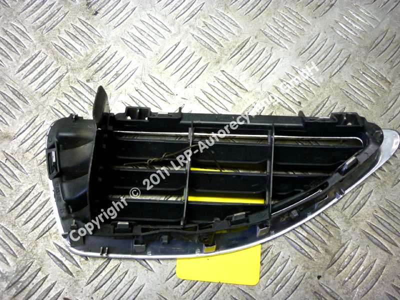 Renault Megane KA BJ1999 original Einsatz Grill rechts schwarz chrom